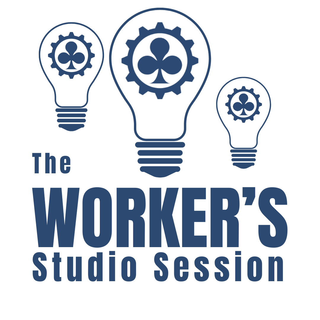 Workers Studio Session Logo light bulbs